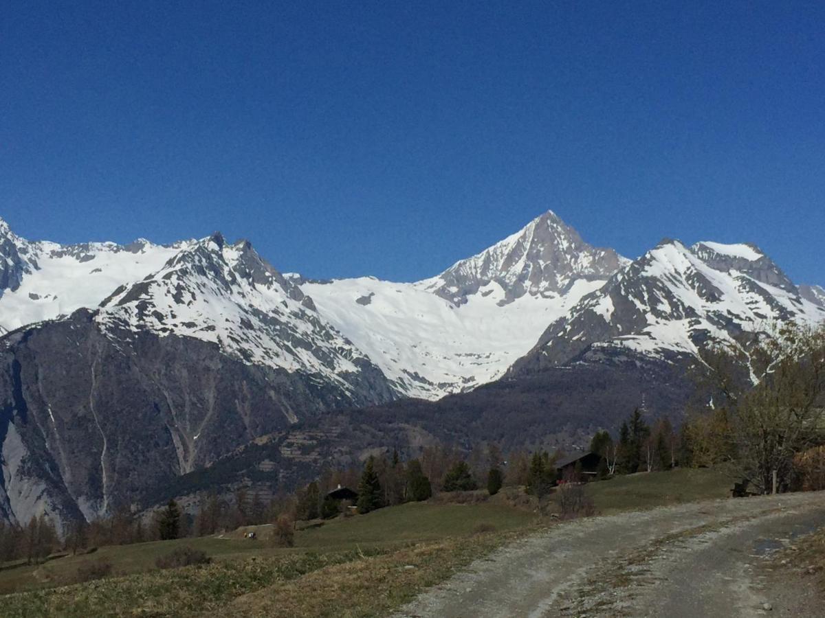 Chalet Gärlich Bürchen Exteriör bild