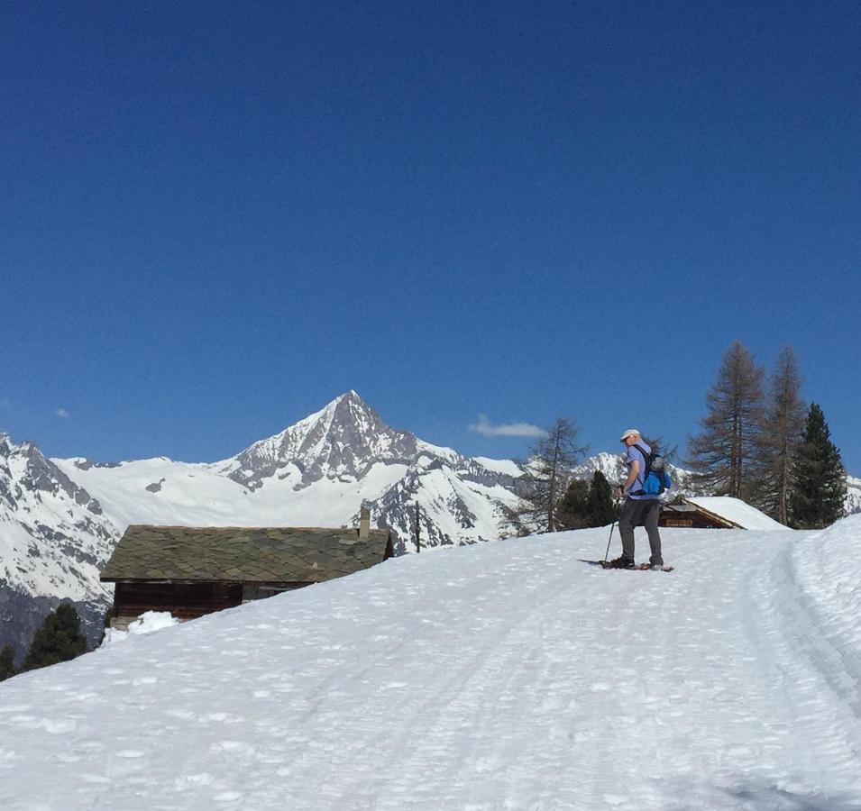 Chalet Gärlich Bürchen Exteriör bild