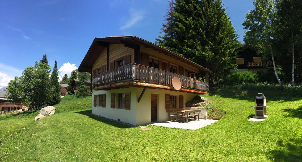 Chalet Gärlich Bürchen Exteriör bild